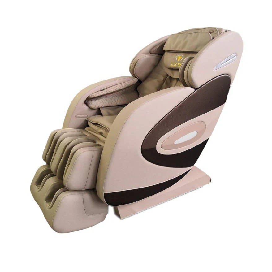 3D Massage Chair - RK7908D Light Brown - Image 2