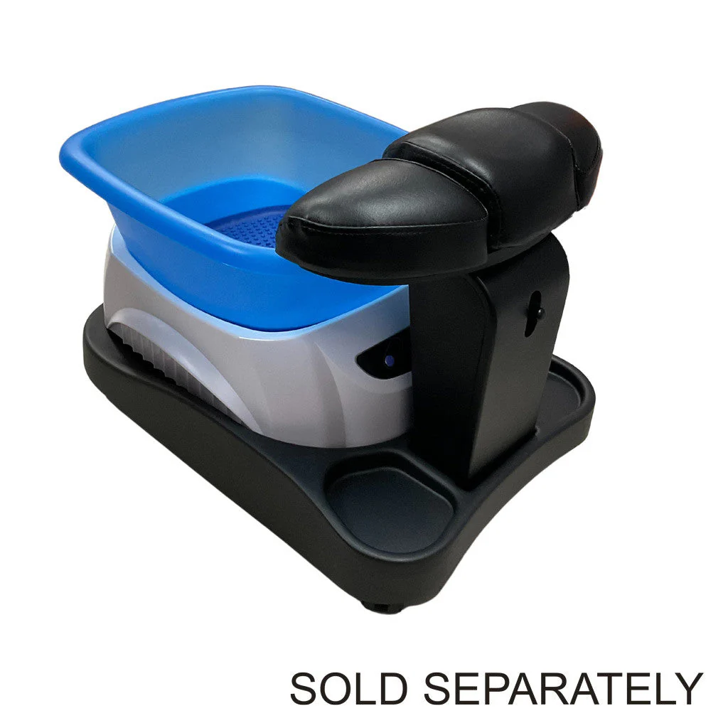 Base & Pedicure Foot Stand - Black Suitable for Pipeless Pedicure Spa - Image 5