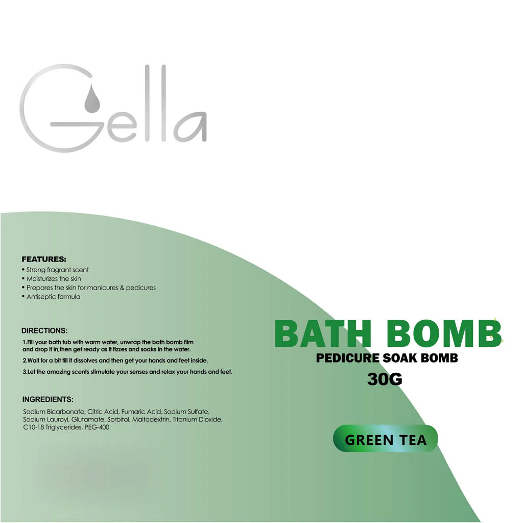 Bath Bomb - Green Tea 60pc - Image 2