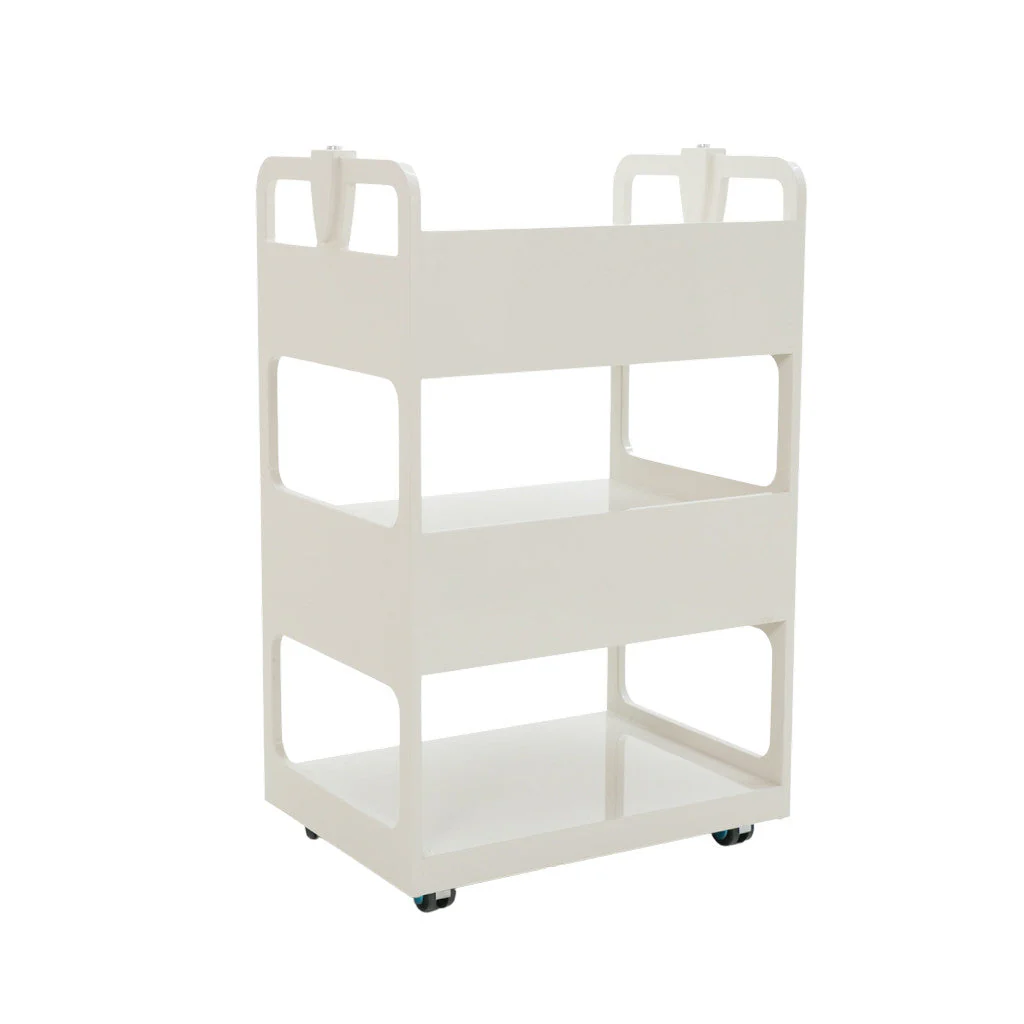 Beauty Trolley - 3 Tier White - Image 5