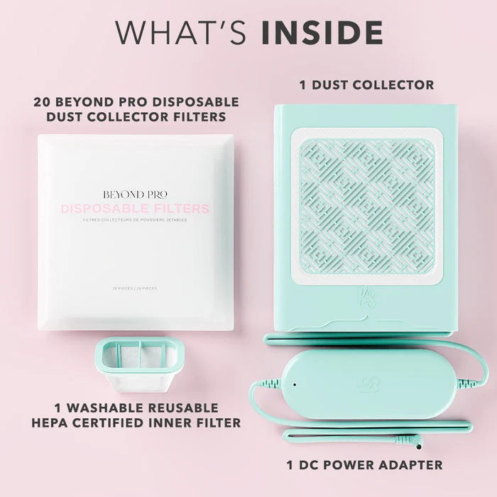 Beyond Pro Nail Dust Collector - Blue - Image 2