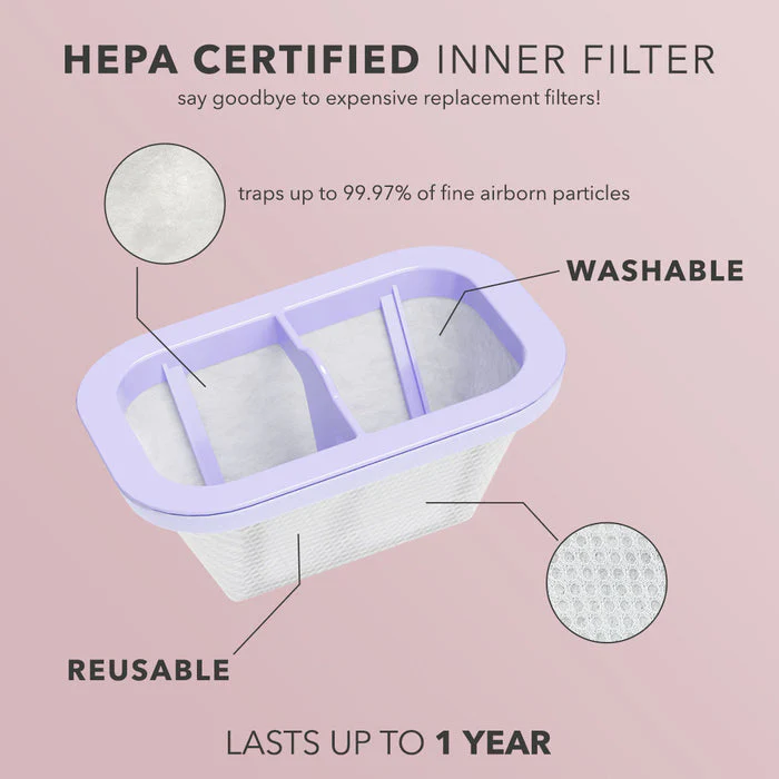 Beyond Pro Nail Dust Collector - Lavender - Image 3