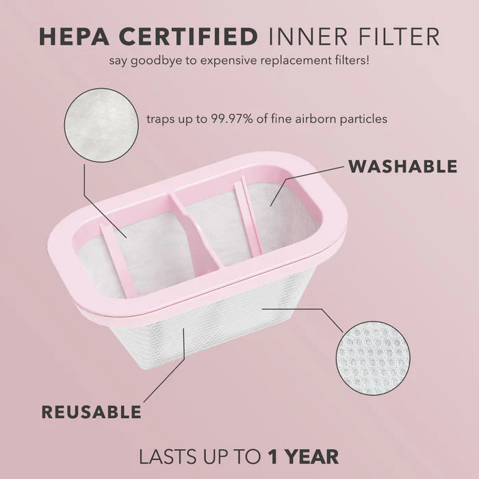 Beyond Pro Nail Dust Collector - Pink - Image 5