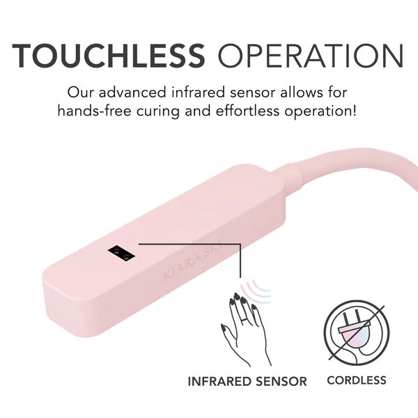 Beyond Pro Rechargeable Flash Cure LED Lamp -  Pink - Image 2