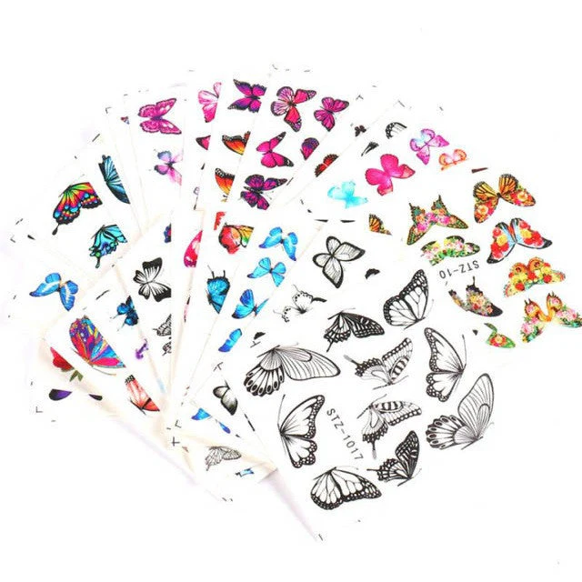 Butterfly Water Transfer Decals - Image 3