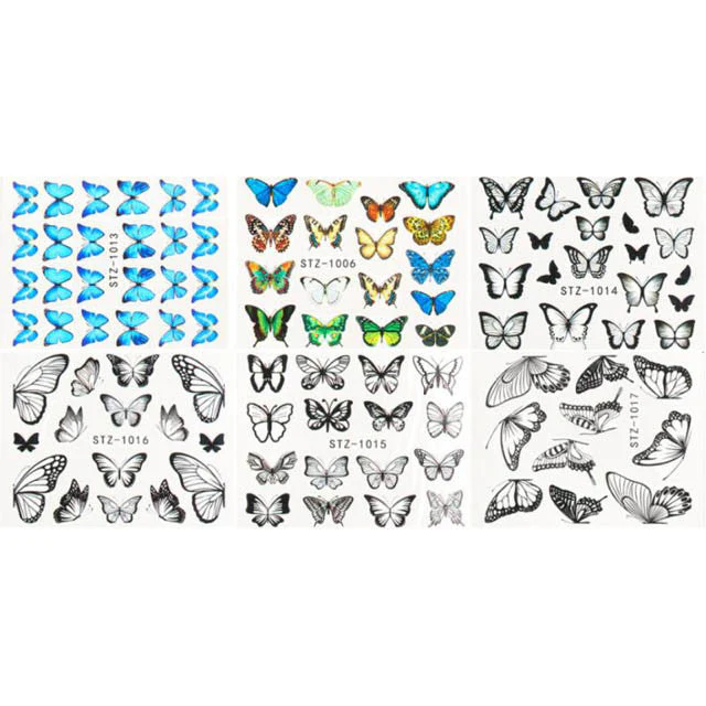 Butterfly Water Transfer Decals - Image 5