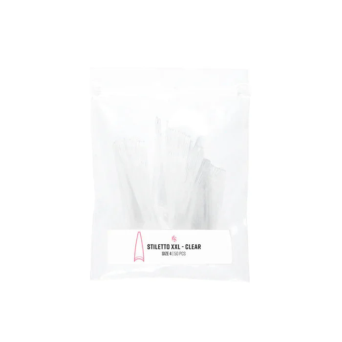 C-Curve Tip - CCTC02 XXL Stiletto Clear Refill - Image 5