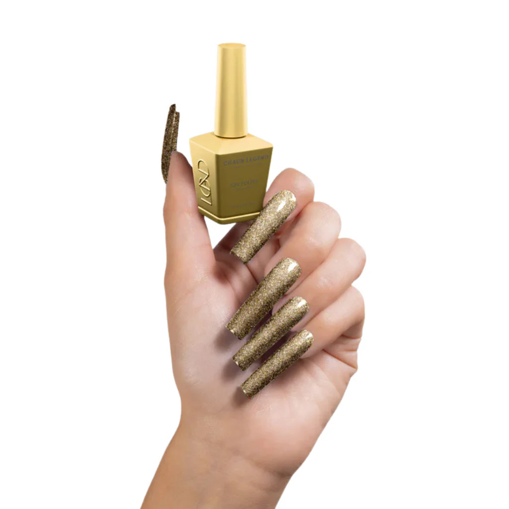 Gel Polish - LG5081 Under The Mistle-Gold - Image 2