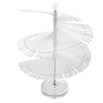 Color Chart Spiral Display With Stand Clear - Image 2