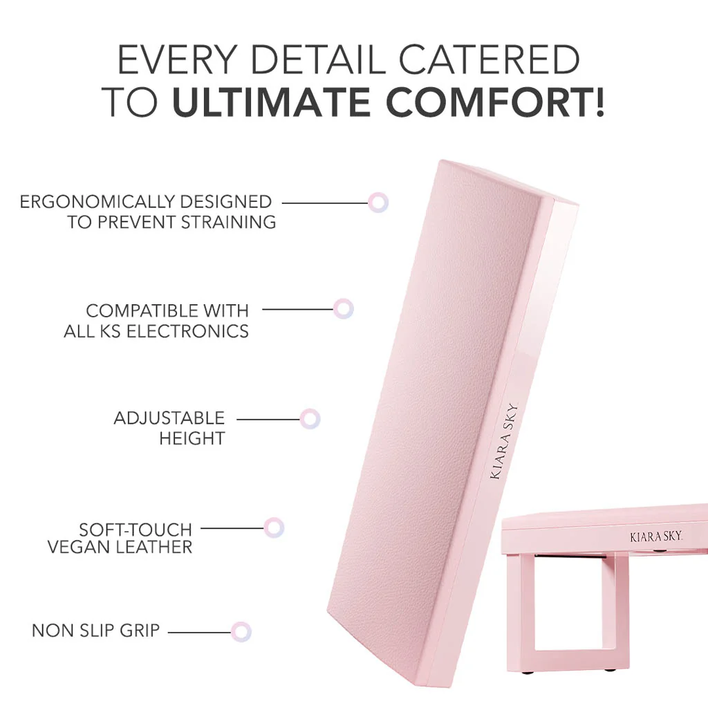 Nail Arm Rest - Pink - Image 5