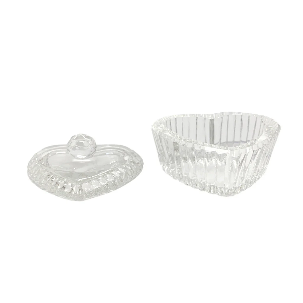 Crystal Jar - Heart with Handle - Image 4