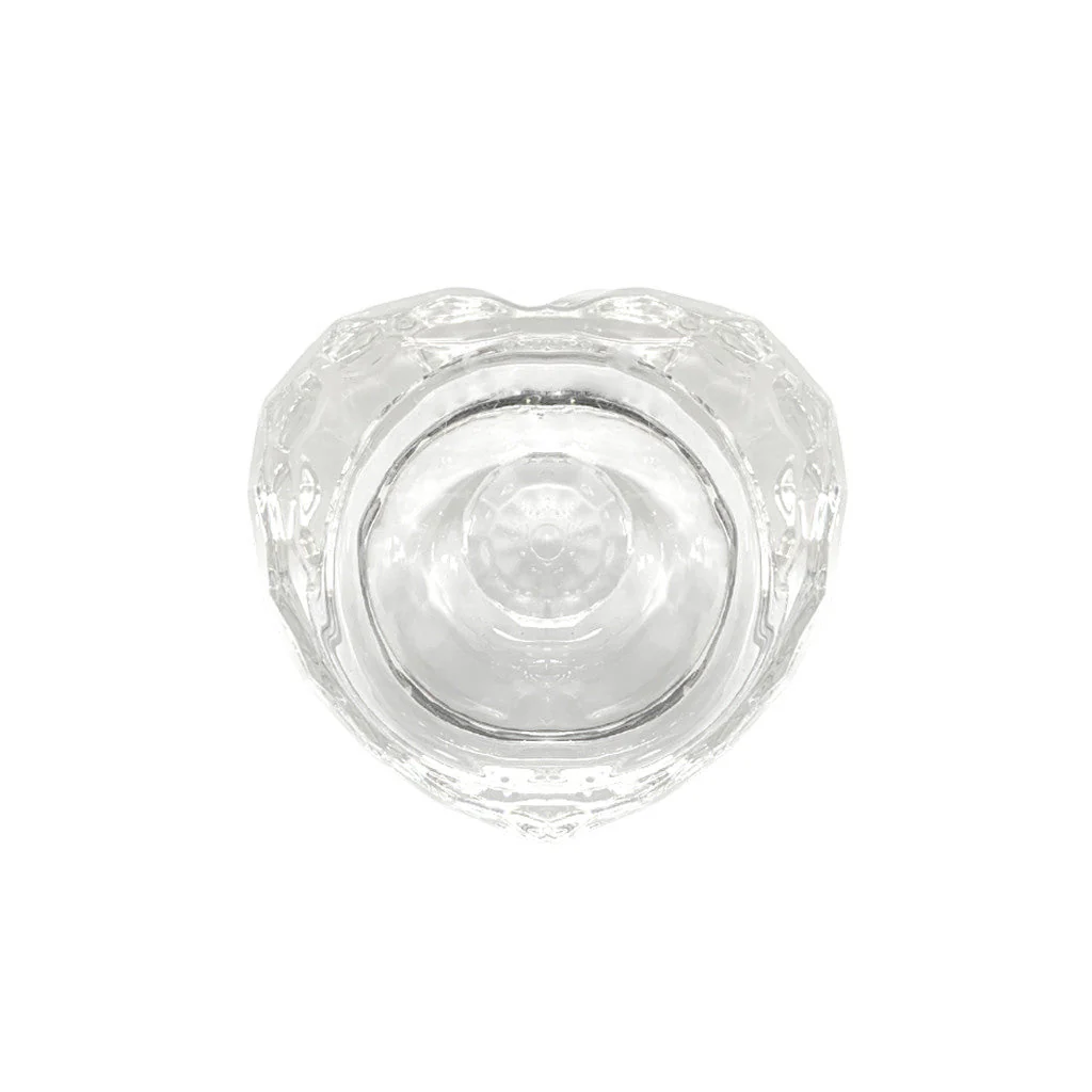 Crystal Jar - Rounded Heart with Handle - Image 2