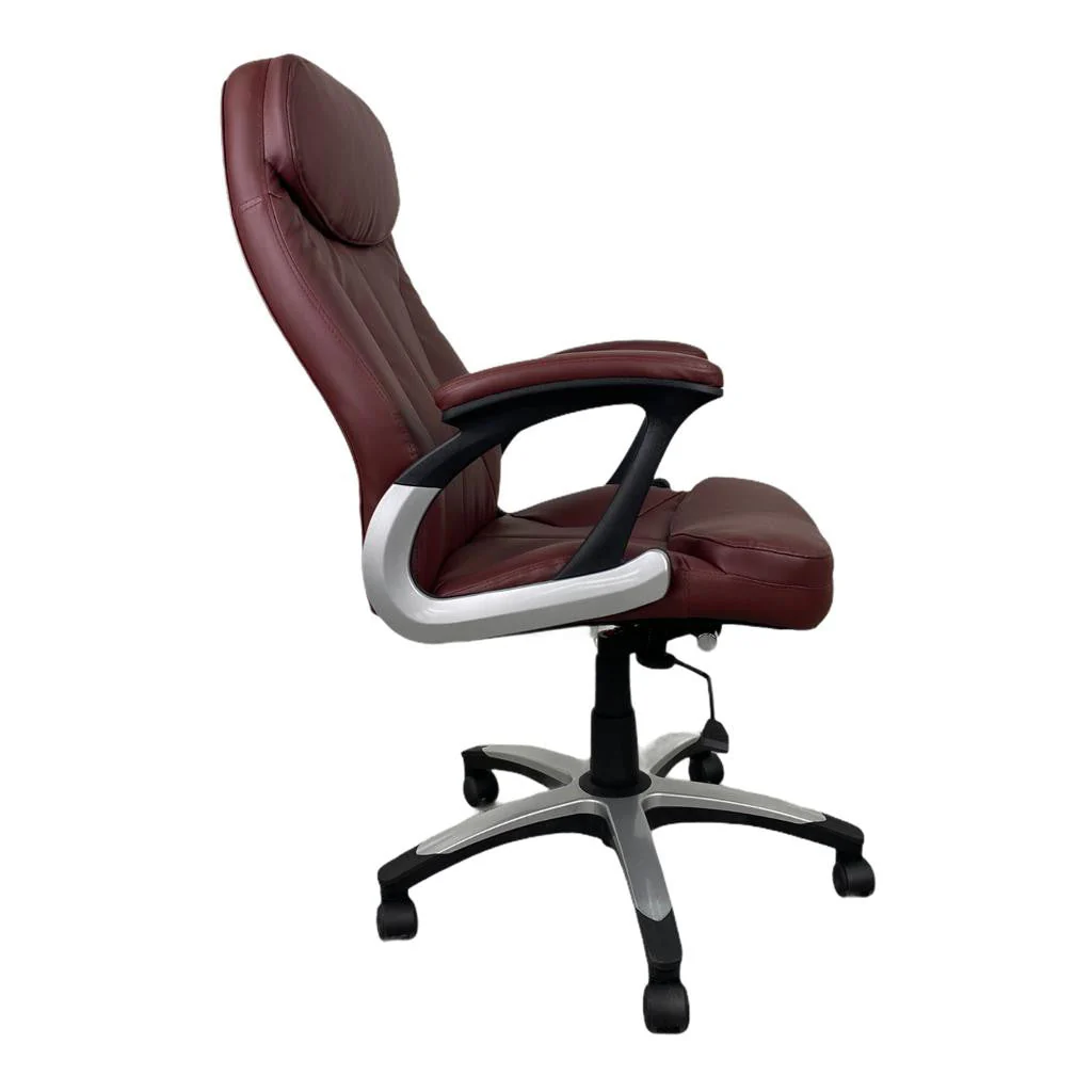 Customer Chair CF03 - Burgundy - Image 2
