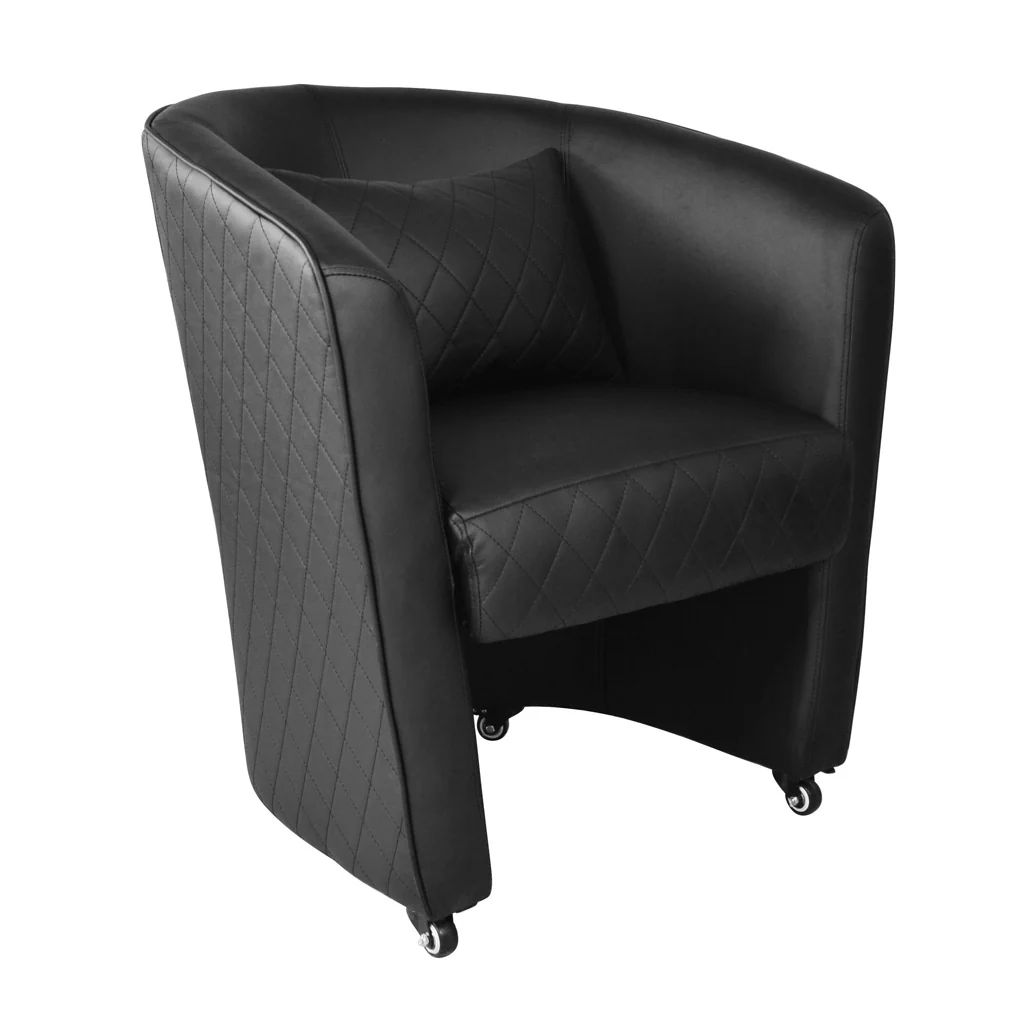 Customer Chair Deluxe - S0105 Black - Image 2