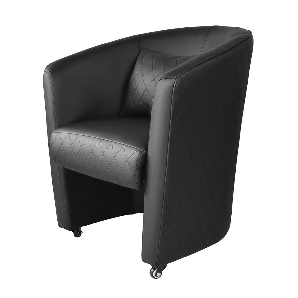 Customer Chair Deluxe - S0105 Black - Image 3