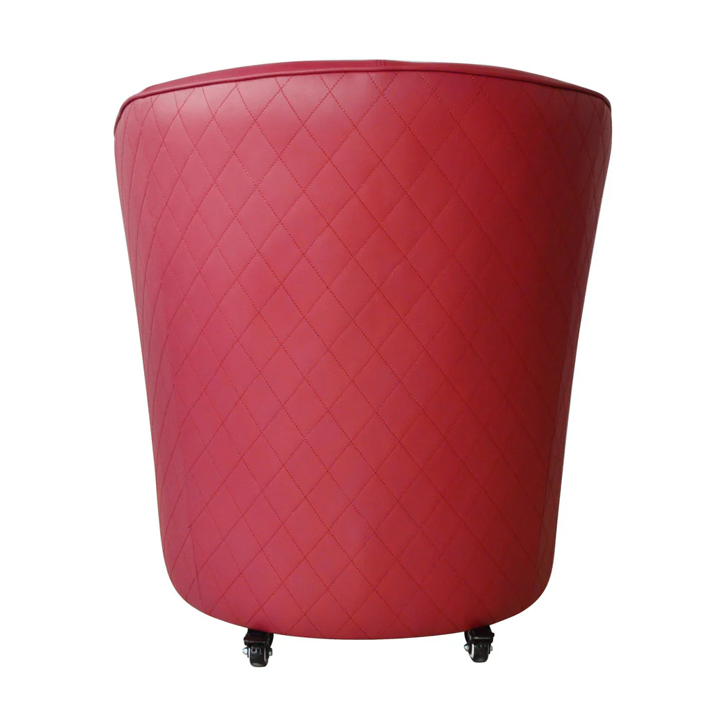 Customer Chair Deluxe - S0105 Burgundy - Image 2