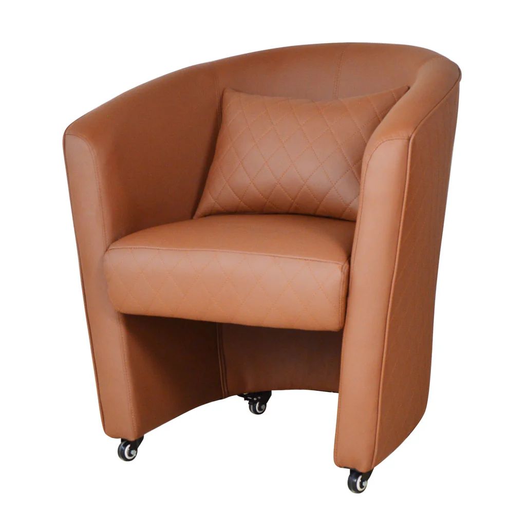Customer Chair Deluxe - S0105 Cappuccino - Image 2