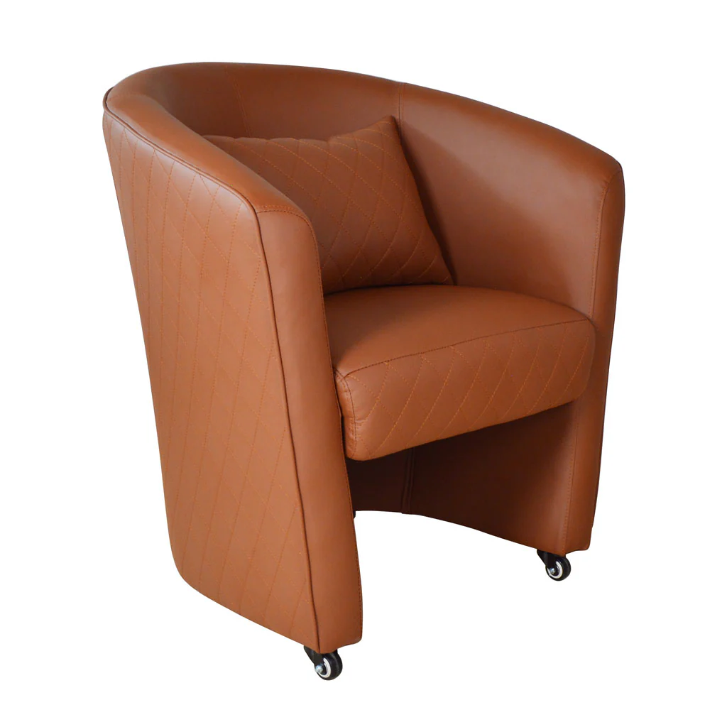 Customer Chair Deluxe - S0105 Cappuccino - Image 3