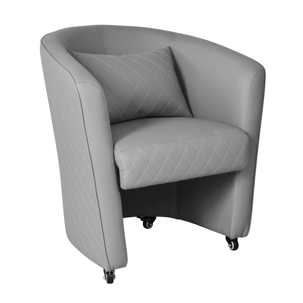 Customer Chair Deluxe - S0105 Grey - Image 3