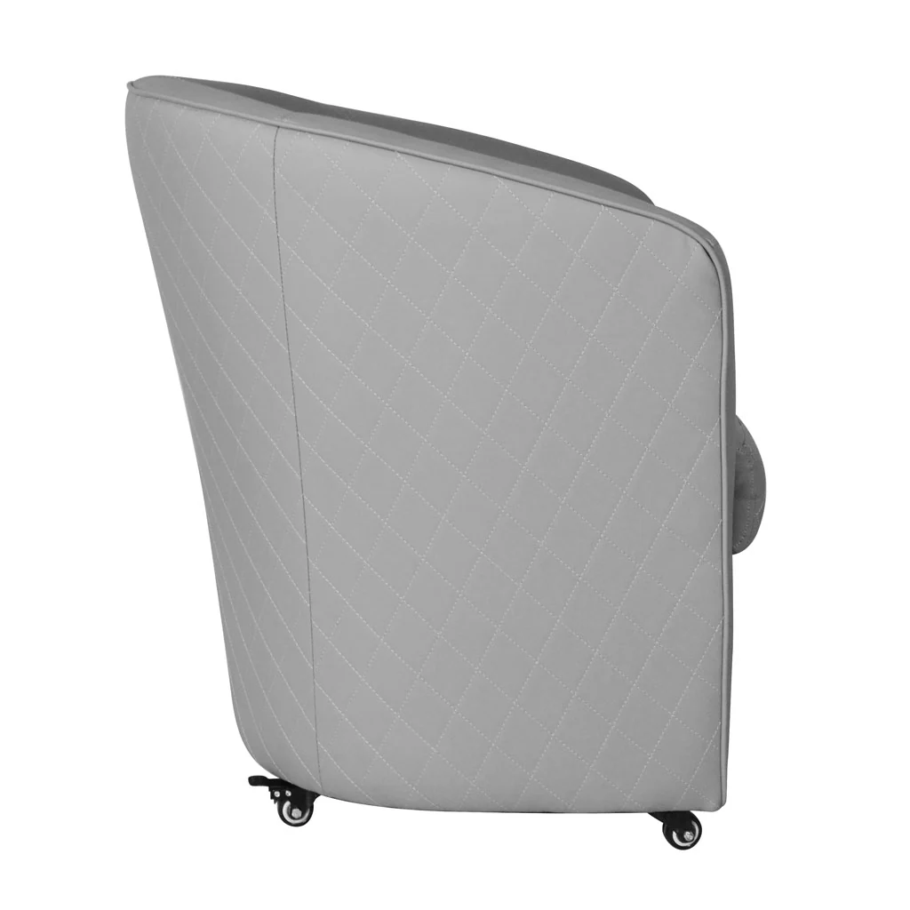 Customer Chair Deluxe - S0105 Grey - Image 5