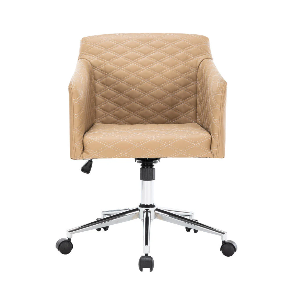 Customer Chair - Double Diamond KY998 Beige - Image 2
