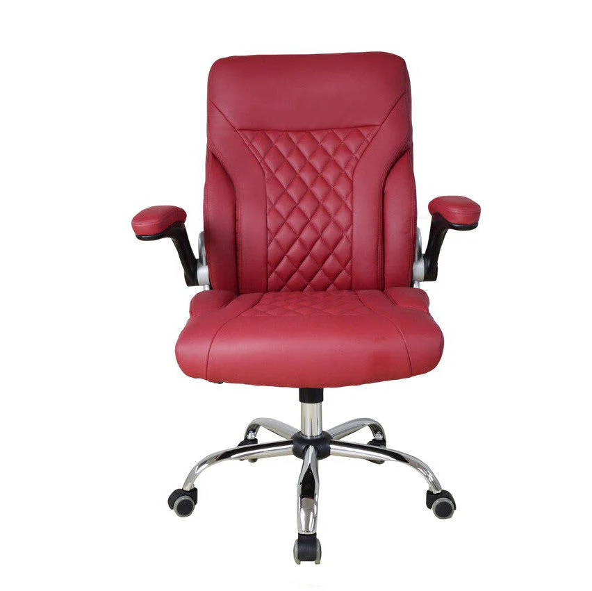Customer Chair - GY2134 Burgundy - Image 2