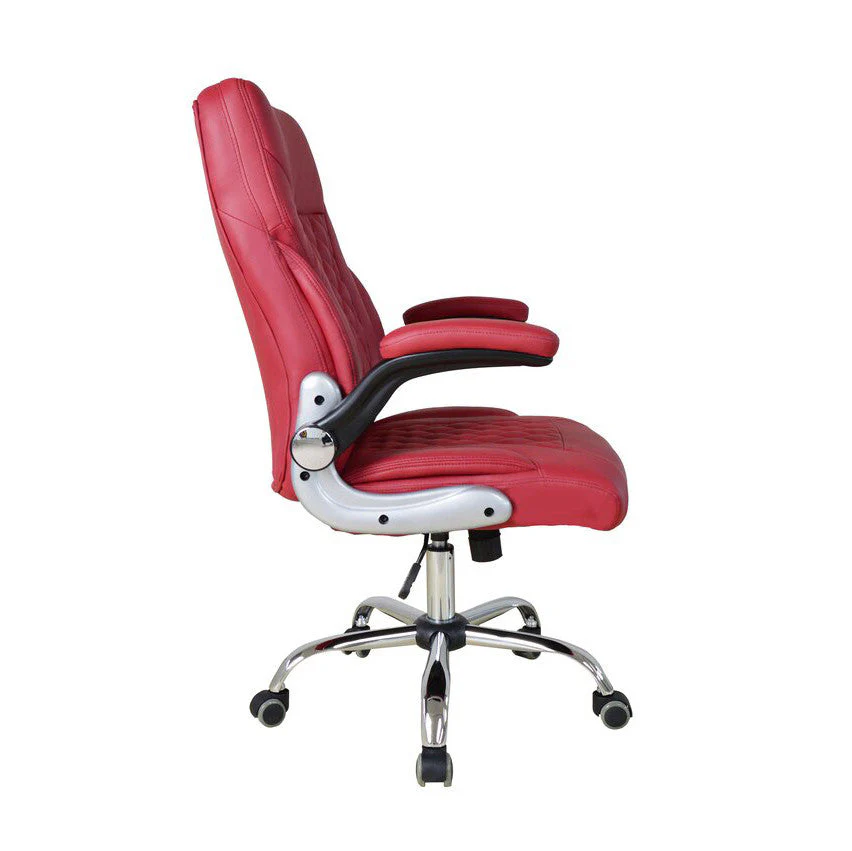 Customer Chair - GY2134 Burgundy - Image 3