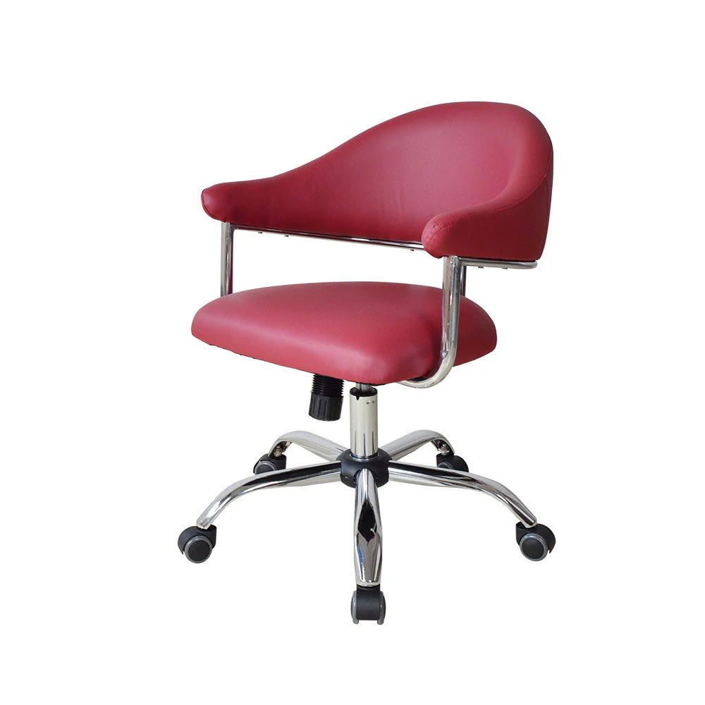 Customer Chair Premium - GY2110 Burgundy - Image 3