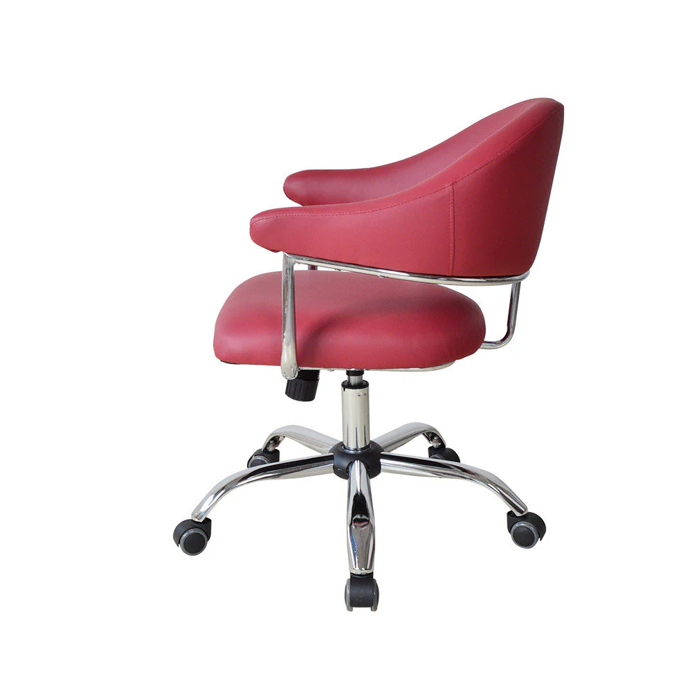 Customer Chair Premium - GY2110 Burgundy - Image 4