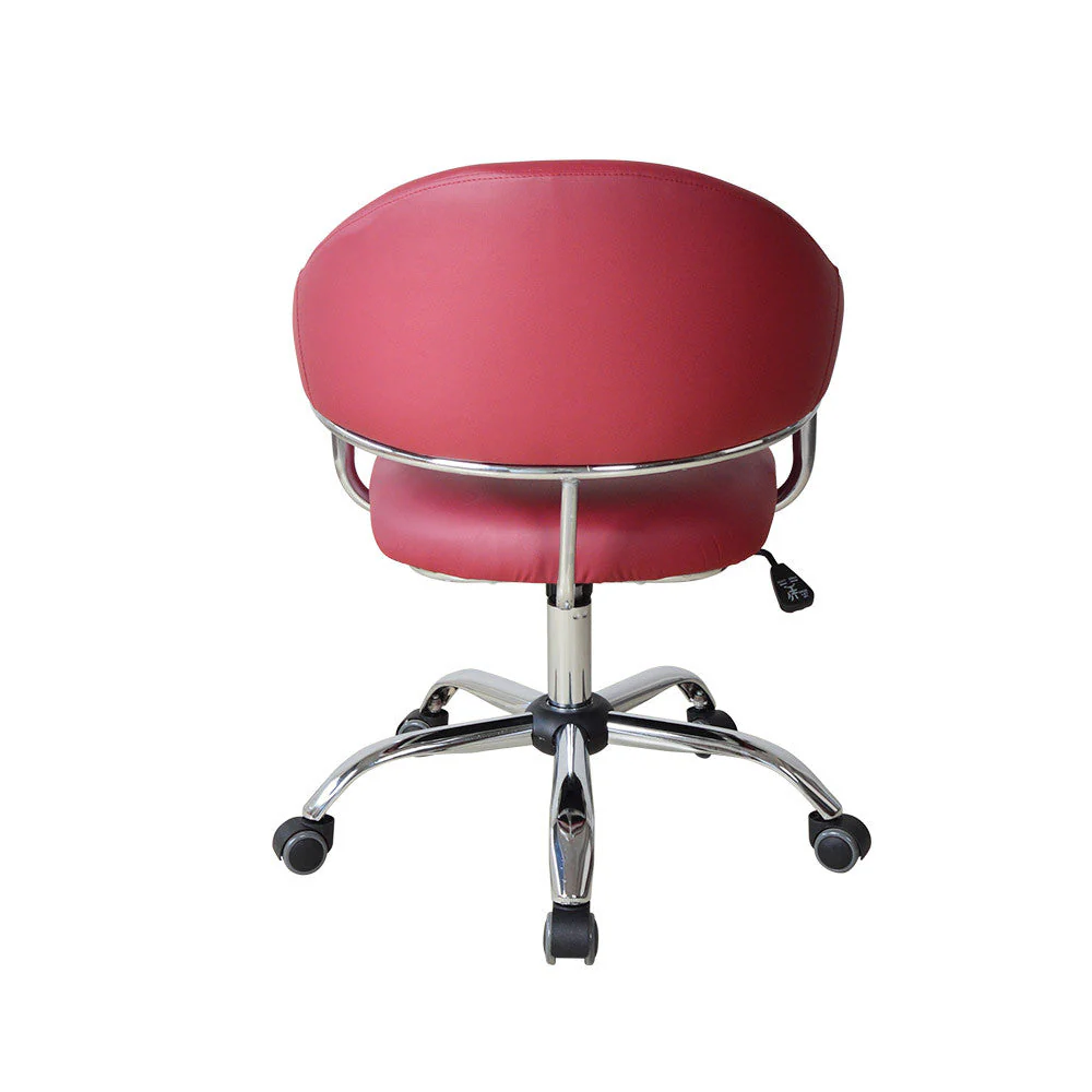 Customer Chair Premium - GY2110 Burgundy - Image 5