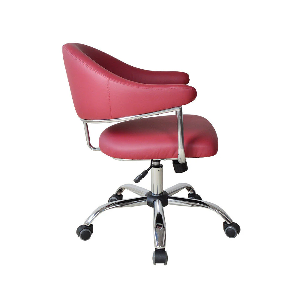 Customer Chair Premium - GY2110 Burgundy - Image 6