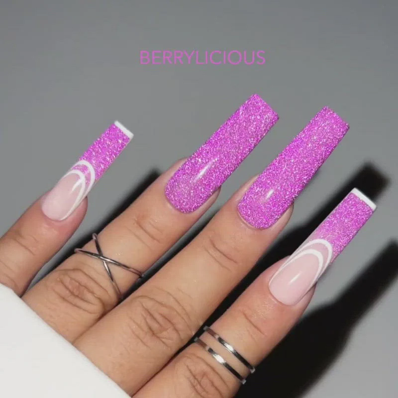 Diamond FX Acrylic Powder - AFX03 Berry Licious - Image 2