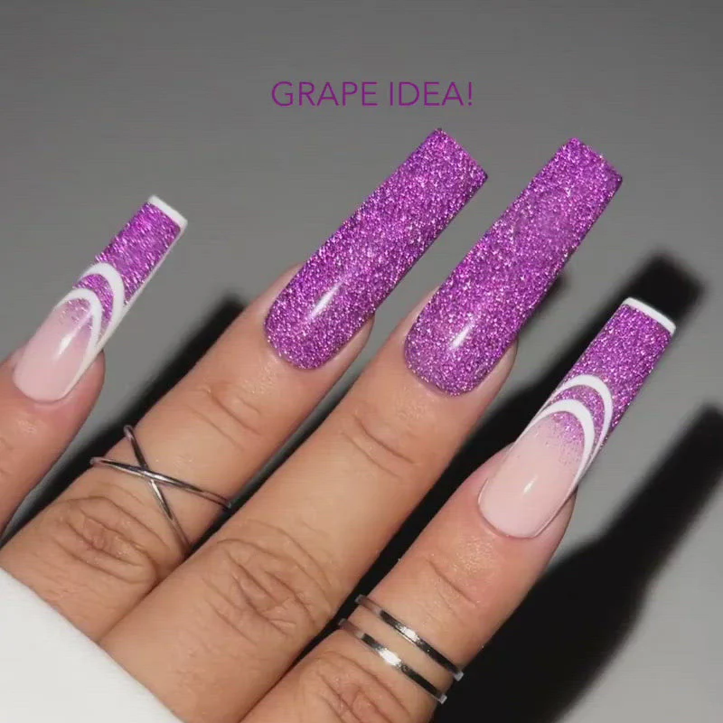 Diamond FX Acrylic Powder - AFX04 Grape Idea! - Image 2
