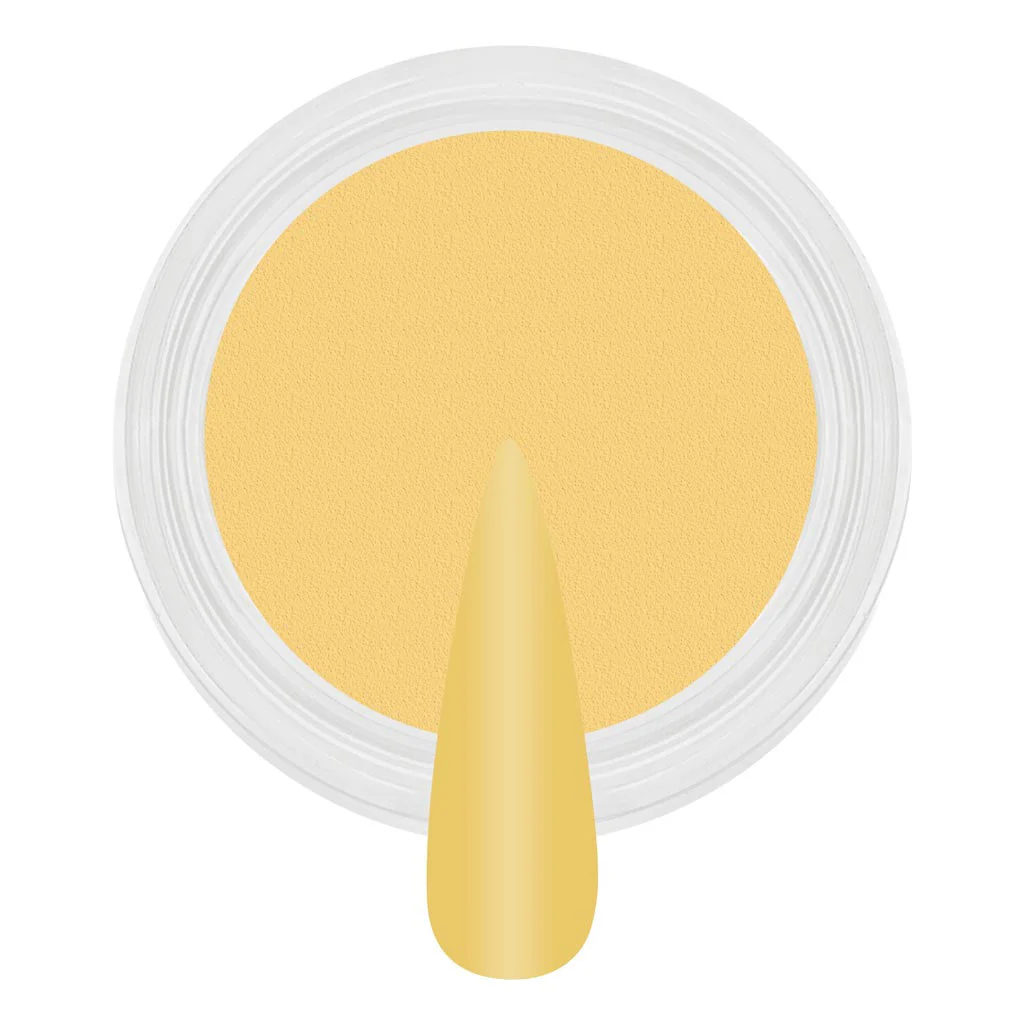 Dip & Acrylic Powder - D039 Soft Lemon - Image 2