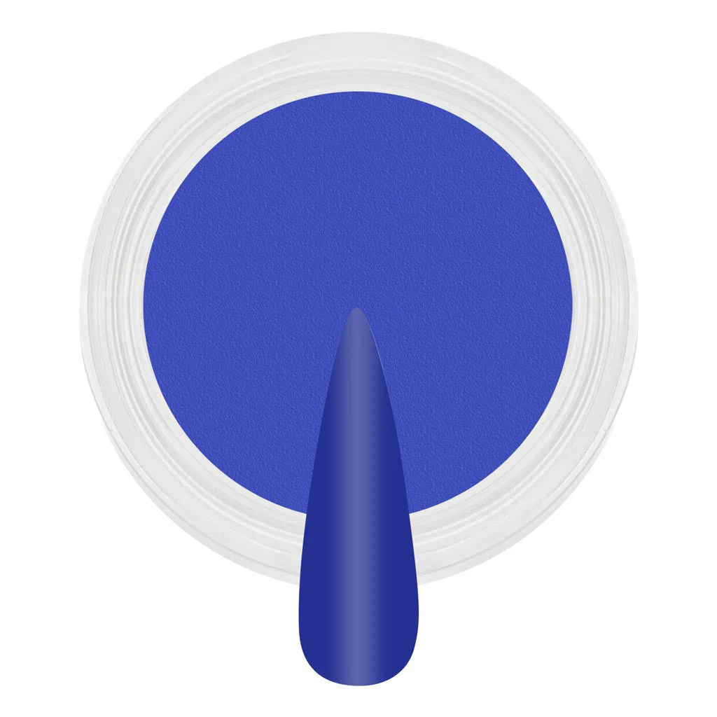 Dip & Acrylic Powder - D070 Royal Blue - Image 2