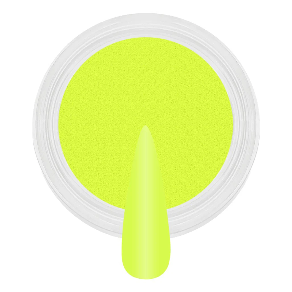 Dip & Acrylic Powder - D079 Electric Yellow - Image 2