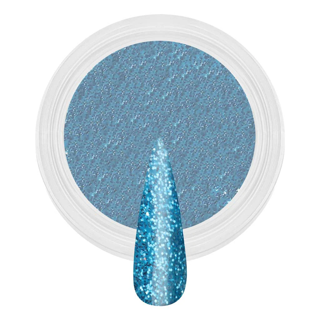 Dip & Acrylic Powder - D126 Blue Glare - Image 2