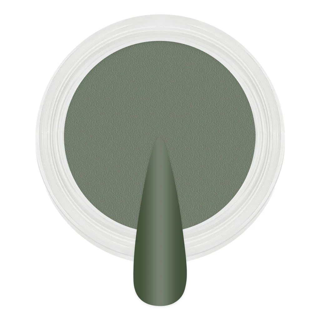 Dip & Acrylic Powder - D250 Green & Glamorous - Image 2
