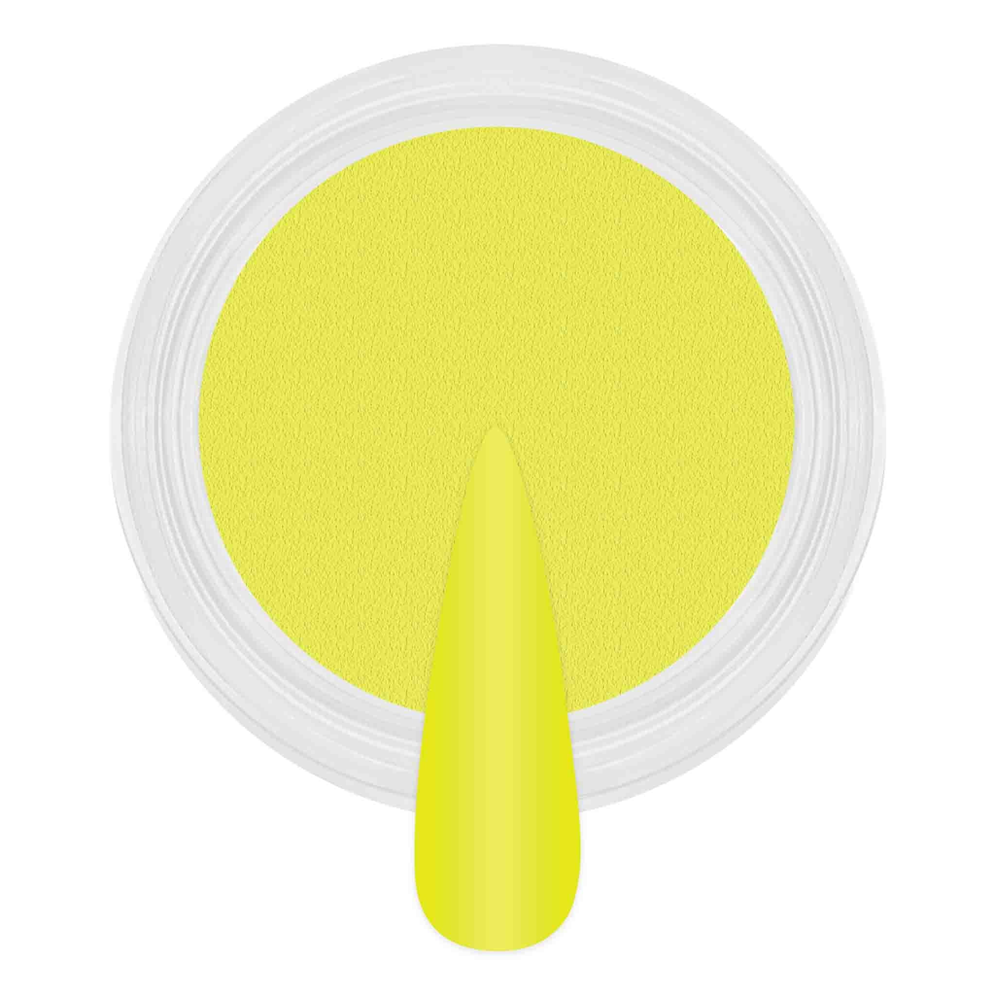 Dip & Acrylic Powder - D293 Yellow Reflection - Image 2