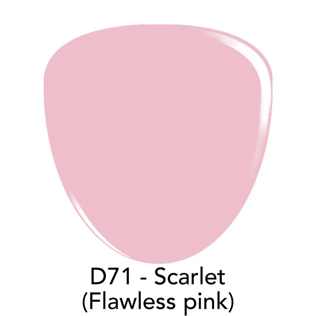 Dip Powder - D71 Scarlett (Flawless Pink) - Image 2