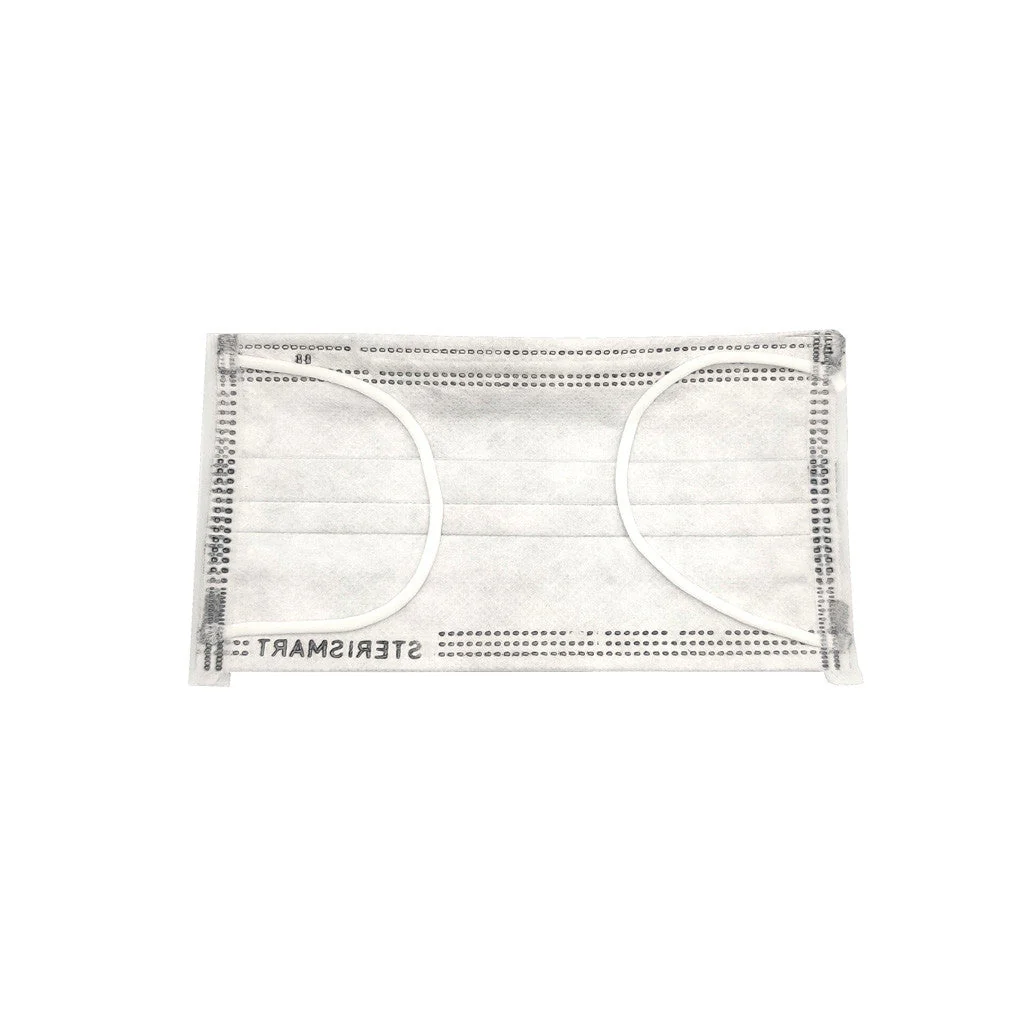 Disposable Face Mask Grey 10pc - Image 2