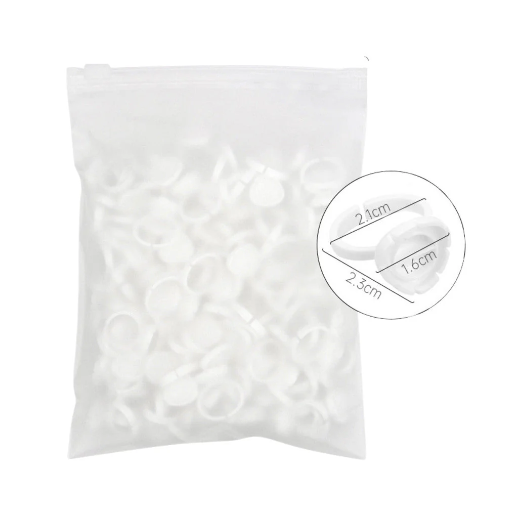 Disposable Split Glue Ring Holder - 100pc - Image 3