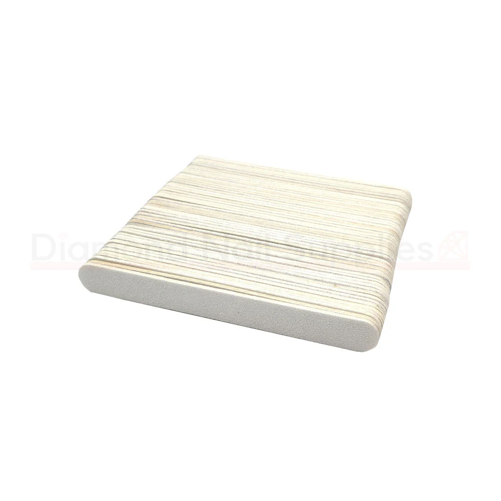 Disposable Mini File White 80/100 50pc - Image 2