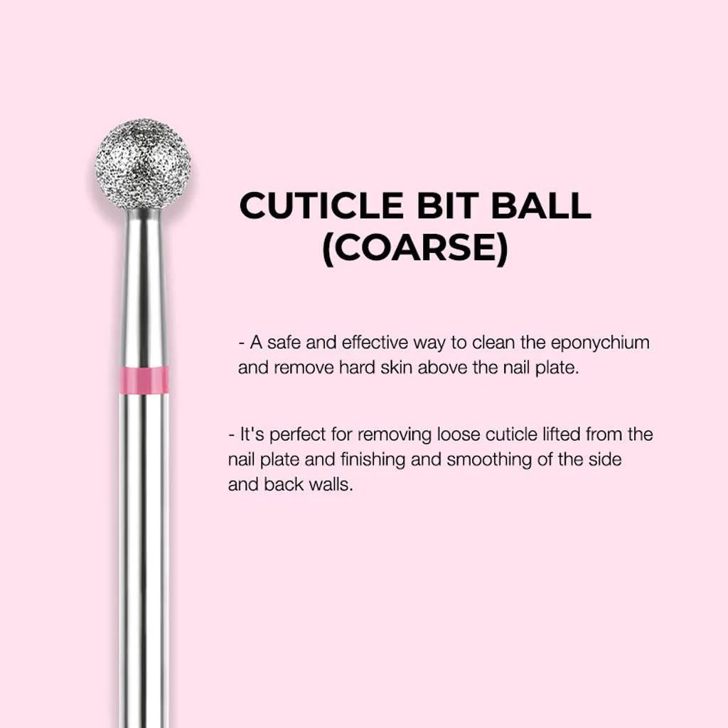 Drill Bit - Ball Shape Coarse Silver - Image 2