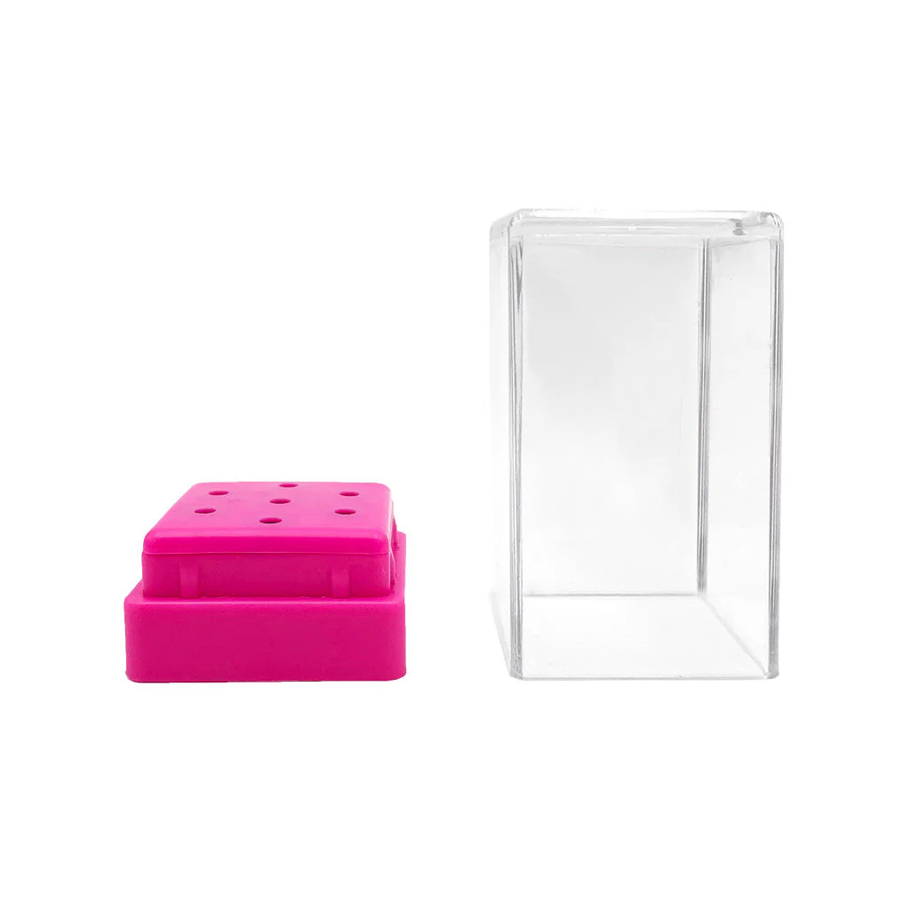 Drill Bit Holder Mini Pink 7 Bits - Image 2