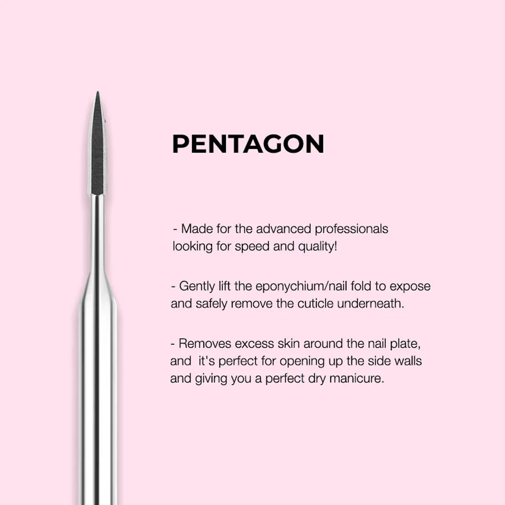 Drill Bit - Pentagon Bit Silver - Image 2