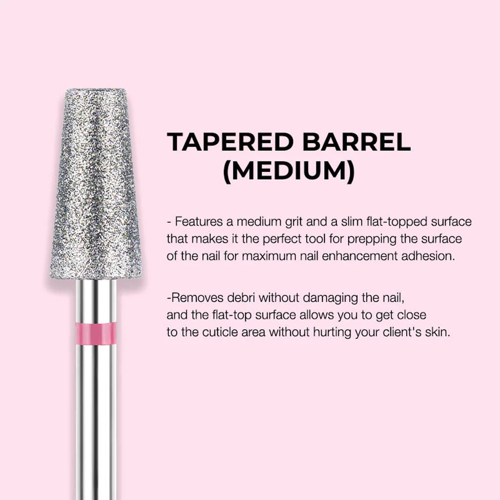 Drill Bit - Tapered Barrel Medium Silver - Image 2