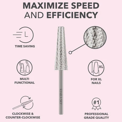 Drill Bit - XL 5 in 1 Medium Silver - Image 2