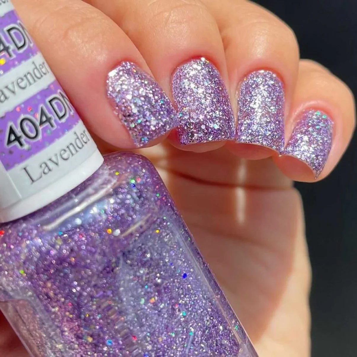 Duo Gel - 404 Lavender Daisy Star - Image 3