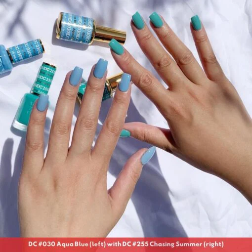 Duo Gel - DC030 Aqua Blue - Image 3